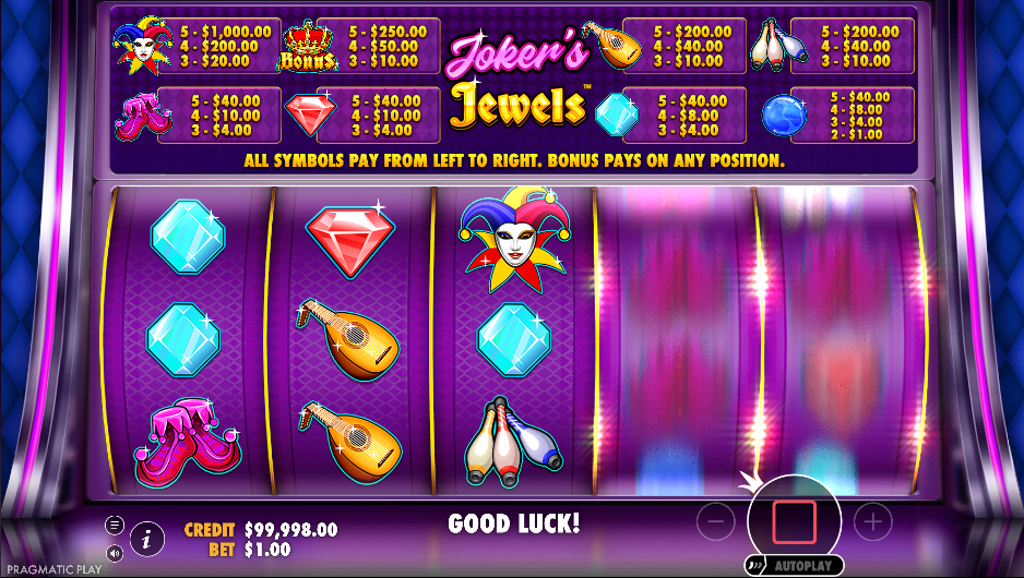 Joker’s Jewels (Pragmatic Play) Image 2